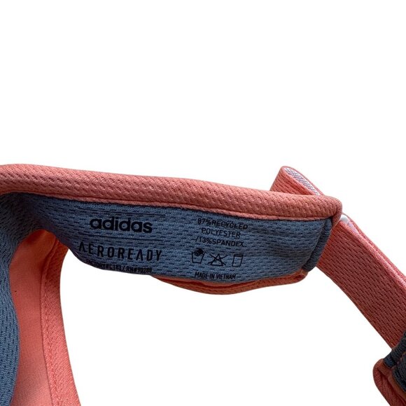 Adidas Aeroready Coral Adjustable Visor Hat - Picture 6 of 8